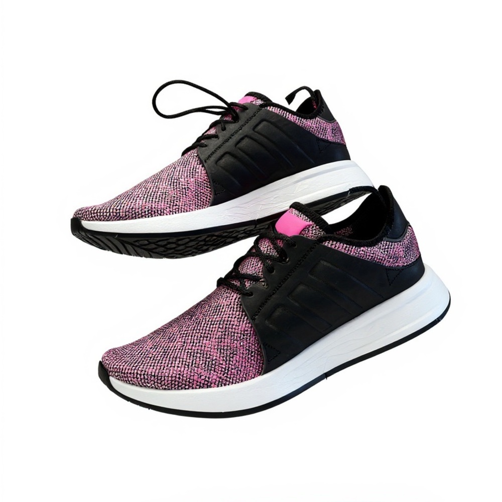 Adidas Women's Pink and Black Athletic Shoes